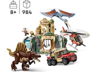 LEGO Jurassic World helikopteruppdr. spinosaurus/quetzalcoatlus 76976 LEGO