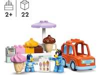 LEGO DUPLO Bluey glassutflykt med Bluey 10458 LEGO