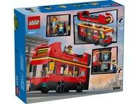 LEGO City 60407 dubbeldäckare för sightseeing (röd) LEGO