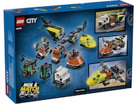 LEGO City Great Vehicles flyg-, servicebil- och luftkuddebåt-remix 60505 LEGO