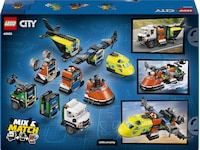 LEGO City Great Vehicles flyg-, servicebil- och luftkuddebåt-remix 60505 LEGO