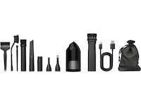 Hedgehog TurboVAC trådlös dammsugare/luftblåsare (svart) + USB-C kabel Skaftdammsugare