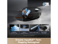 Dreame Aqua10 Ultra Roller Robotdammsugare (svart) -B-Grade Demo hem & hushåll