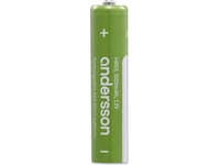 Andersson uppladdningsbara AAA batterier, 2x4-pack Batterier för allmänt bruk