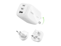 Belkin BoostCharge Pro GaN 100W väggladdare + reseadapter Mobilladdare