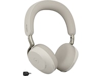 Jabra Evolve3 75 Link390c MS stereo (varm grå) Trådlöst headset