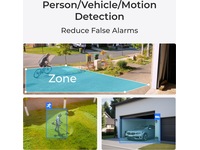 Reolink E1 Outdoor WiFi utomhus övervakningskamera 4-pack Övervakningskamera