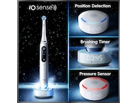 Oral-B iO10 elektrisk tandborste (vit) Tillbehör till tandvård