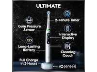 Oral-B iO10 elektrisk tandborste (vit) Tillbehör till tandvård