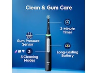 Oral-B iO3 elektrisk tandborste (svart) Tillbehör till tandvård