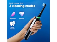 Oral-B iO3 elektrisk tandborste (svart) Tillbehör till tandvård