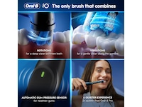 Oral-B iO 2 elektrisk tandborste (Night Black) Tillbehör till tandvård
