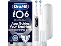 Oral-B iO6 elektrisk tandborste (grå) Tillbehör till tandvård