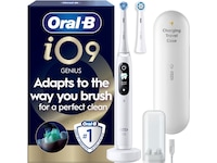 Oral-B iO9 elektrisk tandborste (vit) Tillbehör till tandvård