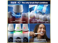 Oral-B iO9 elektrisk tandborste (vit) Tillbehör till tandvård