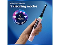 Oral-B iO5 elektrisk tandborste (rosa) Tillbehör till tandvård