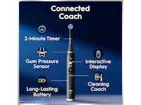 Oral-B iO6 elektrisk tandborste (svart) Eltandborste