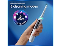 Oral-B iO5 elektrisk tandborste (vit) Tillbehör till tandvård