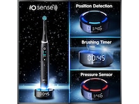 Oral-B iO10 elektrisk tandborste (svart) Tillbehör till tandvård