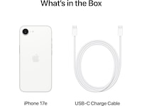 iPhone 17e 256GB (vit) Mobiltelefoner