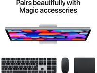 Apple Studio Display (2026) Nano-texture glass - stativ med vinkel- och höjdjustering Bildskärmar