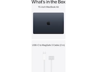 MacBook Air 15" M5 (2026) 1TB (midnatt) Datorer - Bärbara / laptop