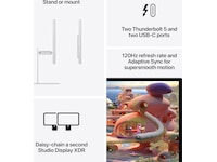 Apple Studio Display XDR (2026) Nano-Texture Glass - stativ med vinkel- och höjdjustering Bildskärmar