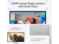 Apple Studio Display (2026) Standardglas - stativ med vinkel- och höjdjustering Bildskärmar