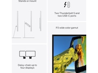 Apple Studio Display (2026) Standardglas - stativ med vinkel- och höjdjustering Bildskärmar
