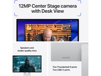 Apple Studio Display XDR (2026) Standard Glass - stativ med vinkel- och höjdjustering Bildskärmar