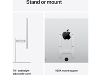 Apple Studio Display XDR (2026) Standard Glass - stativ med vinkel- och höjdjustering Bildskärmar