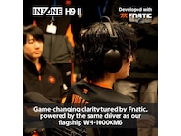 Sony INZONE H9 II Trådlöst Brusreducerande Headset (svart) -B-Grade Demo headset