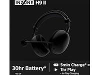 Sony INZONE H9 II Trådlöst Brusreducerande Headset (svart) -B-Grade Demo headset