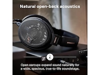 Sennheiser HD660S 2 öppna hörlurar, over-ear (svart) -B-Grade Demo headset