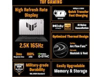ASUS TUF Gaming A16 16" 2.5K WQXGA 165 Hz -B-Grade Demo bärbara datorer