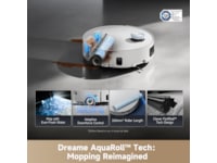 Dreame Aqua10 Ultra Roller Robotdammsugare (vit) -B-Grade Demo hem & hushåll