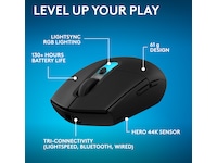 Logitech G305 X SUPERLIGHT Trådlös Spelmus (svart) Gamingmus