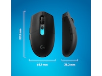 Logitech G305 X SUPERLIGHT Trådlös Spelmus (svart) Gamingmus