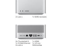 Mac Studio M5 Max (2026) 512GB Stationär dator