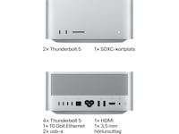 Mac Studio M5 Ultra (2026) 1TB Stationär dator