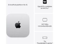 Mac mini M5 Pro (2026) 512GB Stationär dator