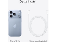 iPhone 18 Pro 2TB (glacier) Mobiltelefoner