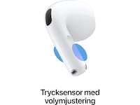 Apple AirPods 5 med trådlöst laddningsetui (vit) In-ear hörlurar