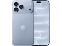 iPhone 18 Pro Max 256GB (glacier) Mobiltelefoner