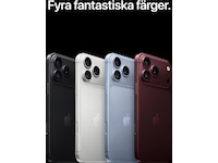 iPhone 18 Pro Max 256GB (silver) Mobiltelefoner
