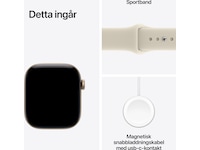 Apple Watch Series 12 GPS 42mm Aluminium (light gold) Smartwatches