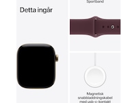 Apple Watch Series 12 GPS + LTE 42mm Titan (radiant gold) Smartwatches
