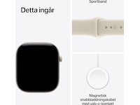 Apple Watch Series 12 GPS + LTE 42mm keramik (pearl white) Smartwatches