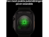 Apple Watch Ultra 4 GPS + LTE 49mm Titanium (svart) Smartwatches