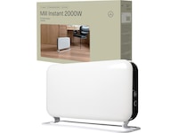 Mill Instant golvelement 2000W Mec (vit) Fristående element